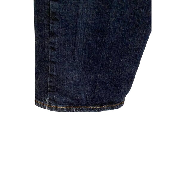 Arizona Jean Co Mens Flex Bootcut Jeans Size 36x32 Dark Wash Denim Work Pants - Picture 13 of 15